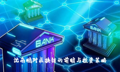 沈南鹏对区块链的前瞻与投资策略